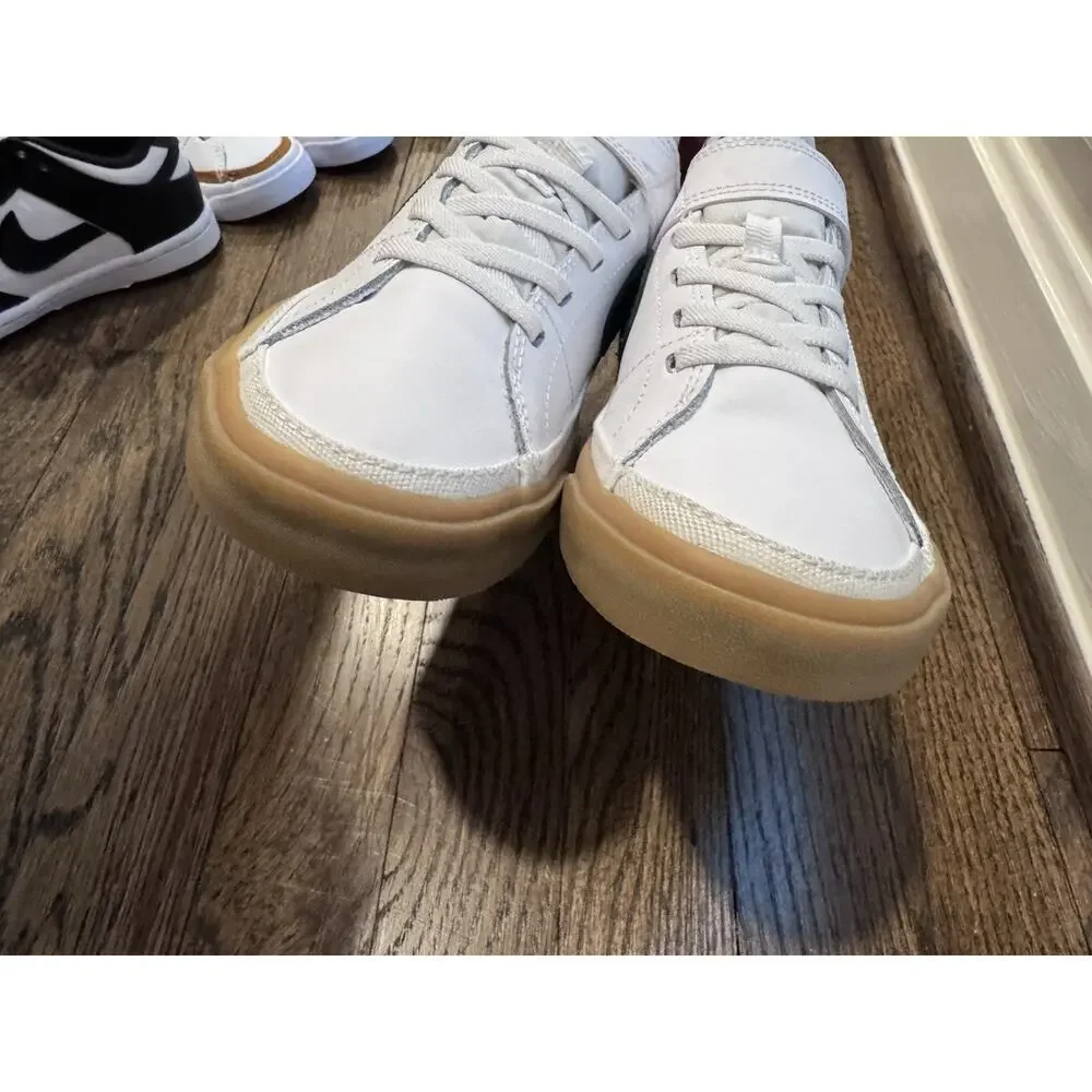 Nike Court Legacy Fir/White/Gum Lt Brown Kids Size 3 Youth Brand NEW